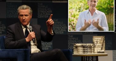 Gavin Newsom takes his book tour to Miami â his 5th known trip this year